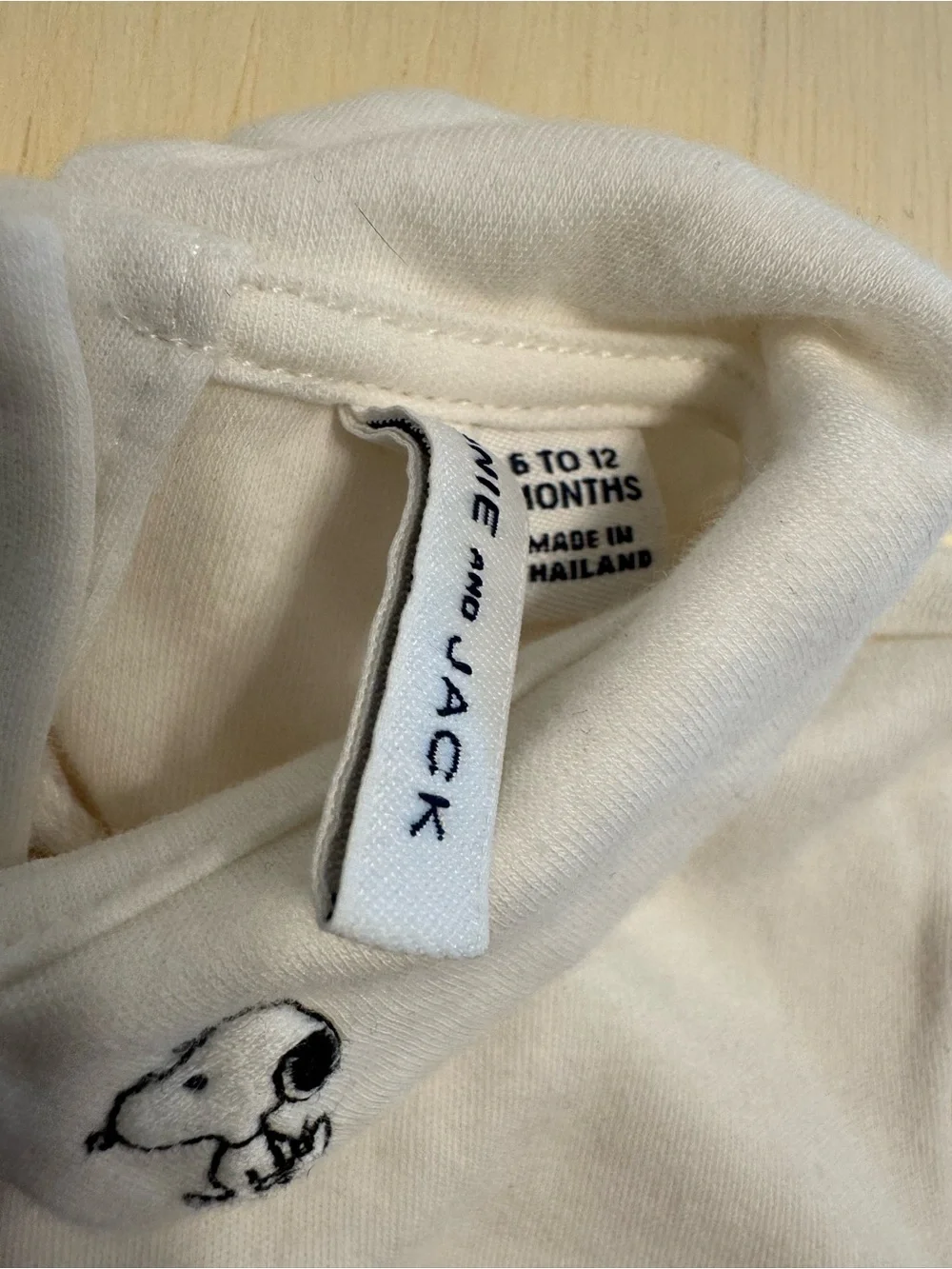 Janie and Jack- Snoopy two set